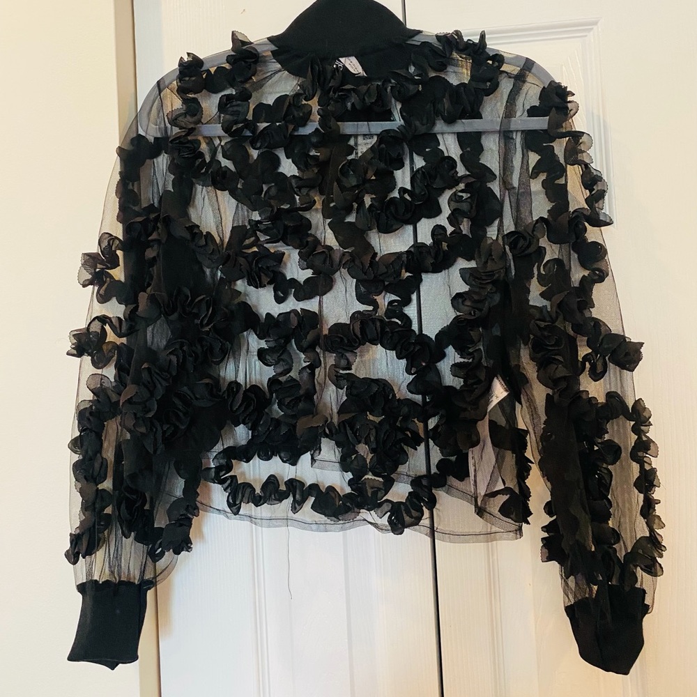 Black Zara cardigan size medium